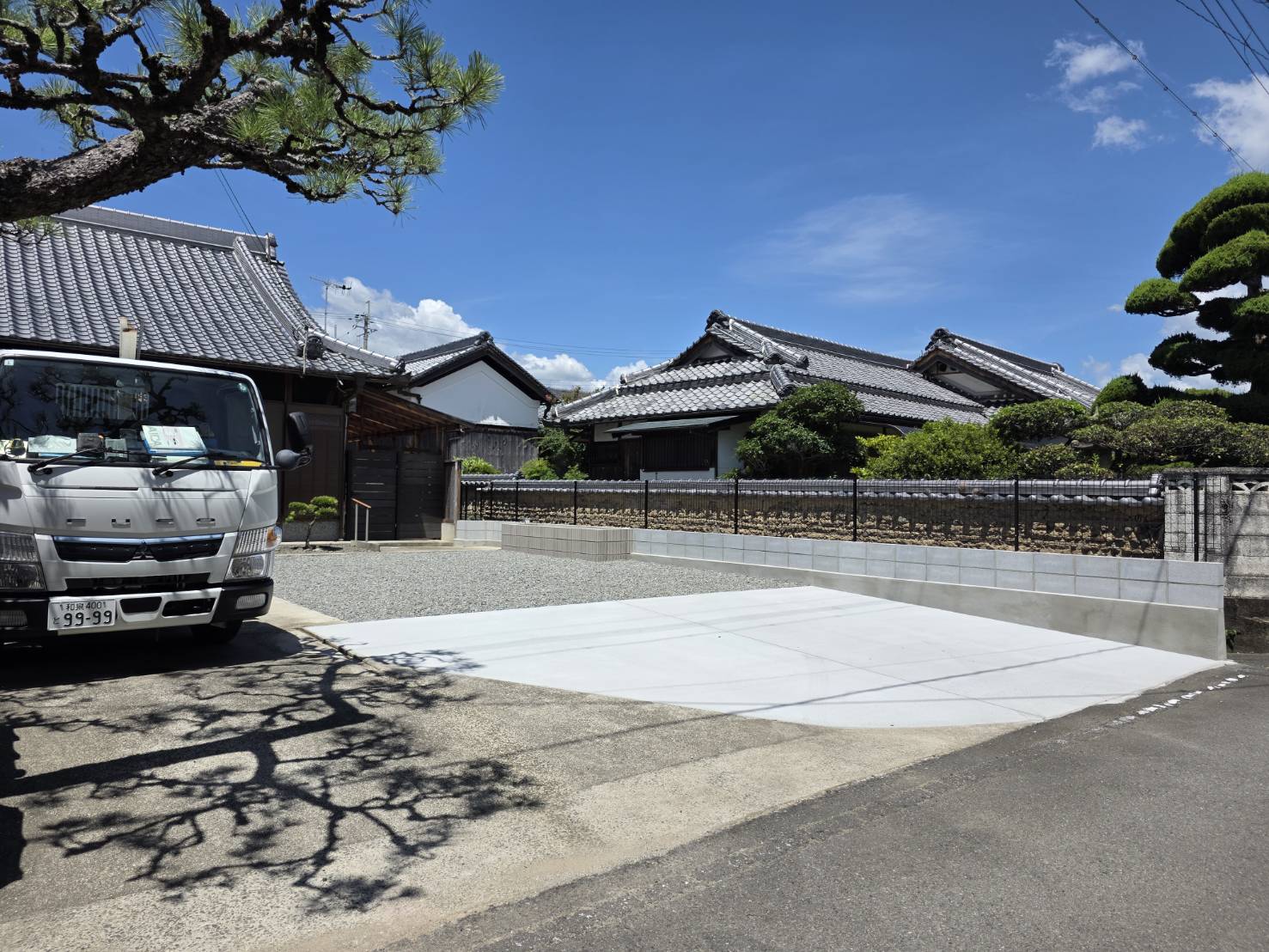 紀の川市　リフォーム外構工事