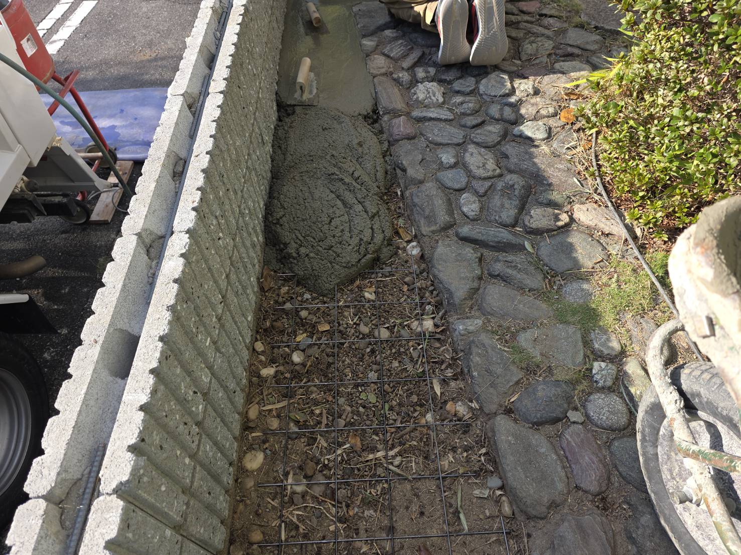 熊取町 外構リフォーム工事